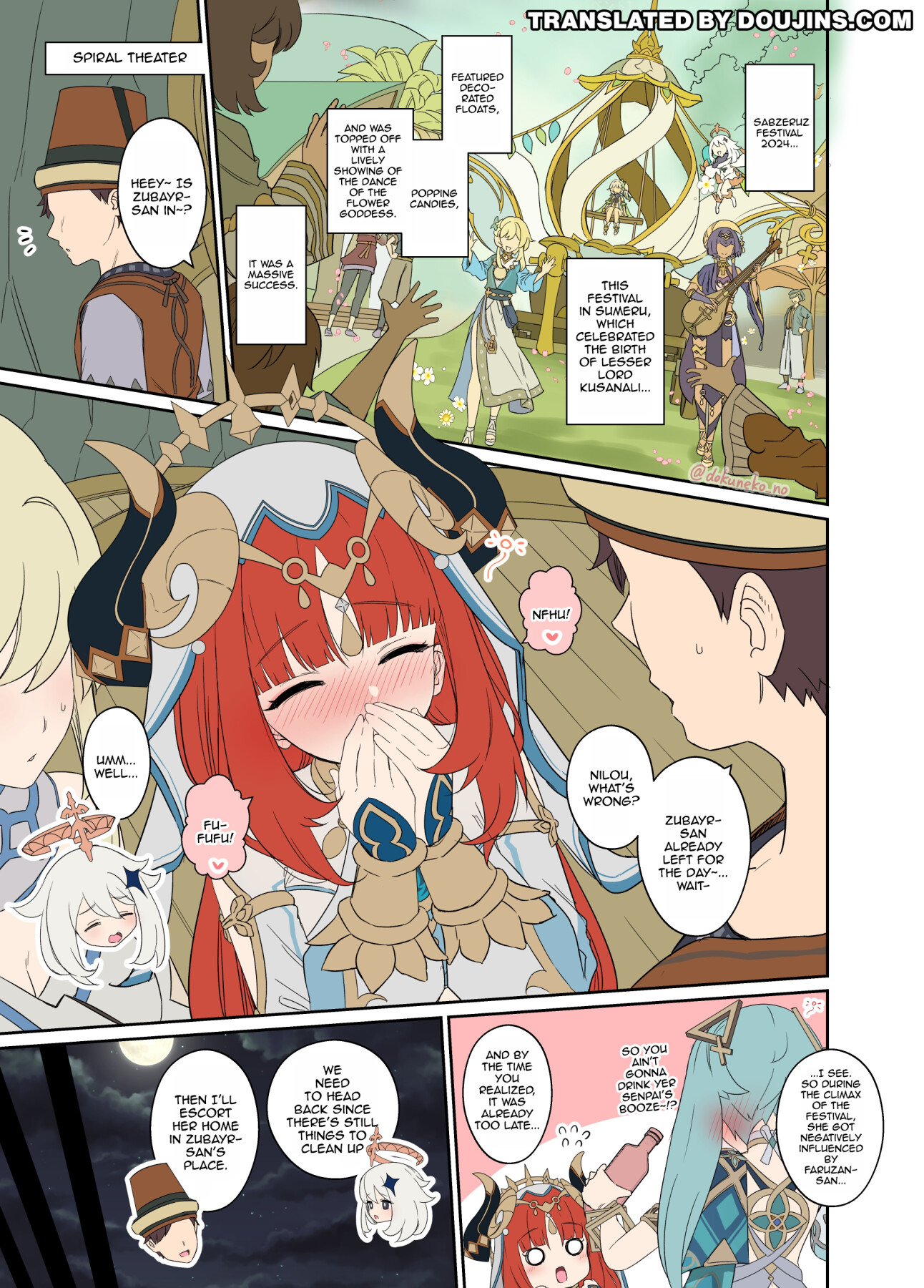 Hentai Manga Comic-Story About Doing Bad Things to Nilou - First Part-Read-2